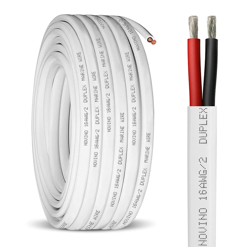 16 AWG Marine Grade Wire - 50ft Tinned Copper Cable for Boats & RVs8