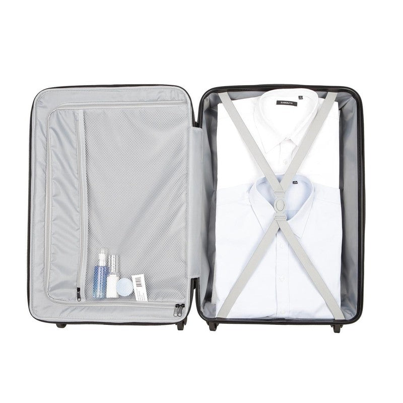 Protégé Vacationer 20" Carry On Expandable Hardside Luggage Navy Cove Spinner4