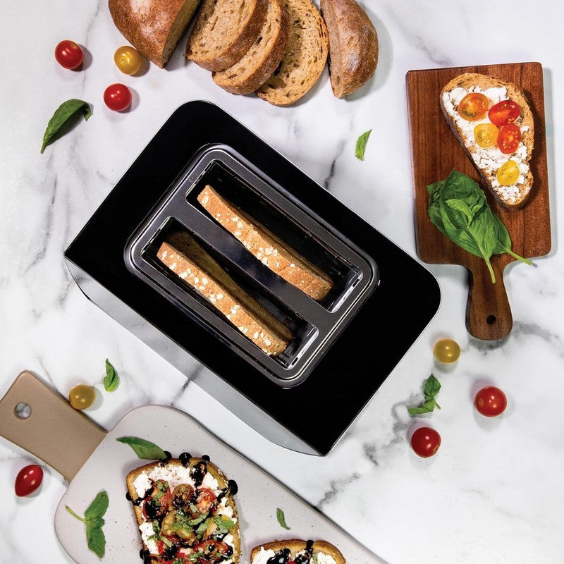Inspirex Smart Touch Screen Toaster 2 Slice 8 Modes Stainless Steel4