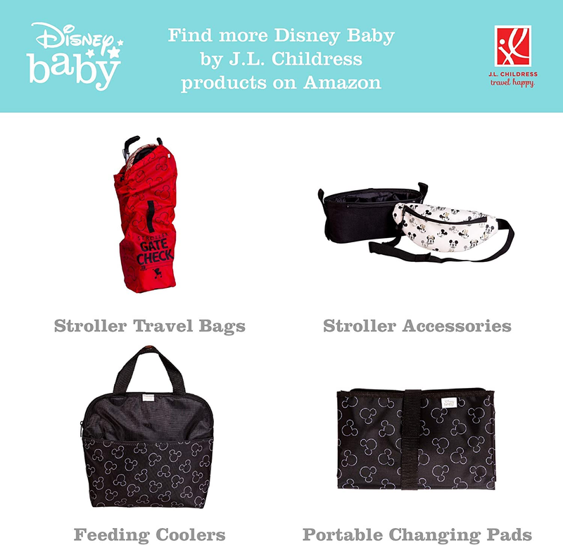 Disney Baby Car Seat Travel Backpack Bag Padded Gate Check Mickey Mouse6