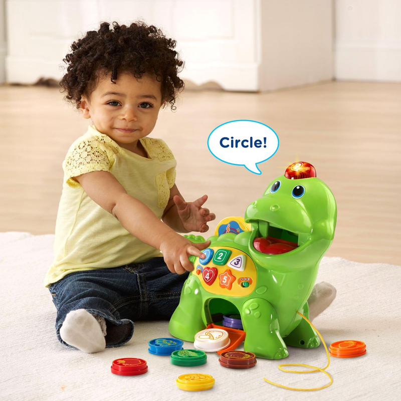 Chomp and Count Dino, Green4