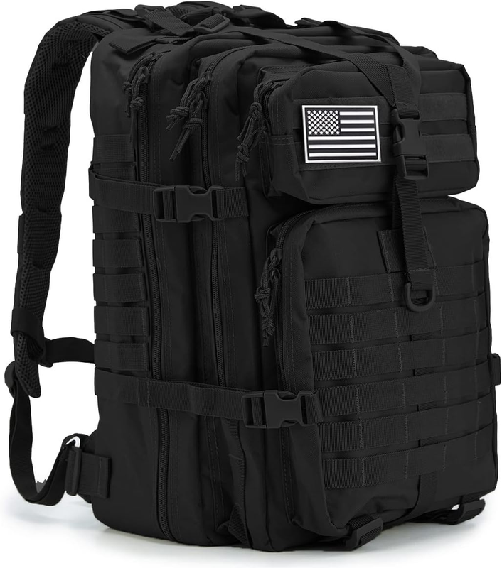 45L Tactical Backpack Men Camping Hiking Trekking MOLLE 3 Day Assault Bag0