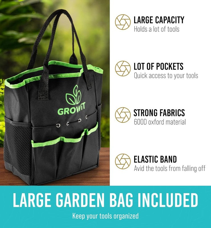 Durable 22-Piece Heavy Duty Gardening Tools Set for Men and Women6