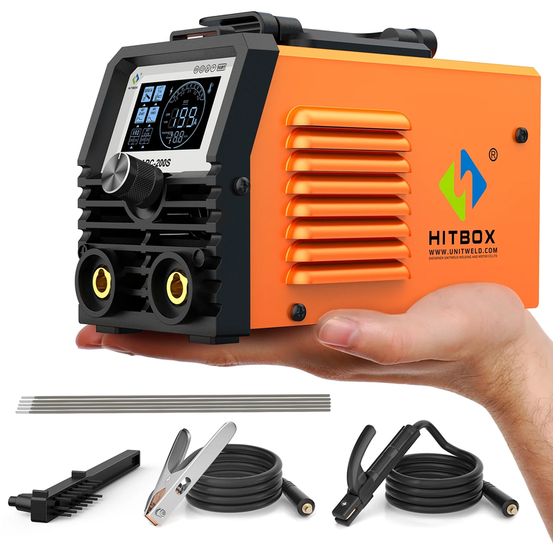 110V Mini Stick Welder, ARC200S IGBT Inverter ARC Welding Machine with LED Displ9