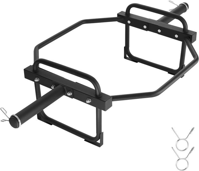 Safety Squat Bar 700/1500lb + Hex Trap Bar 500lb for Squats Deadlifts Rehab10