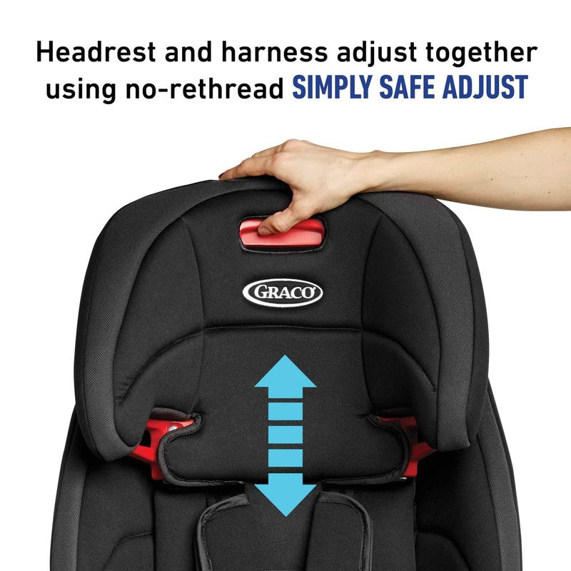 Tranzitions 3-In-1 Harness Booster Car Seat, Proof, Black2