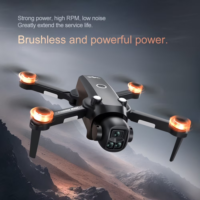 A28 RC Drone with Camera 8K HD Dual Camera Kids Adults Optical Flow1