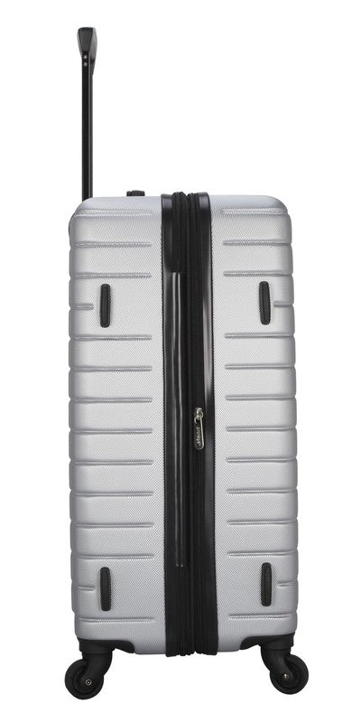 Protégé Vacationer 20" Carry On Expandable Hardside Luggage Silver Spinner11