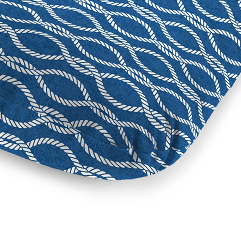 74" x 22" Holden Regatta Navy Outdoor Chaise Lounge Cushion – Rectangular 6