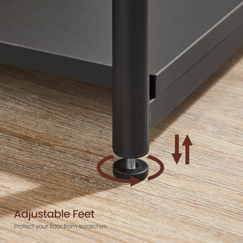 Side Table, Tall Nightstand, Black End Table for Living Room & Bedroom7