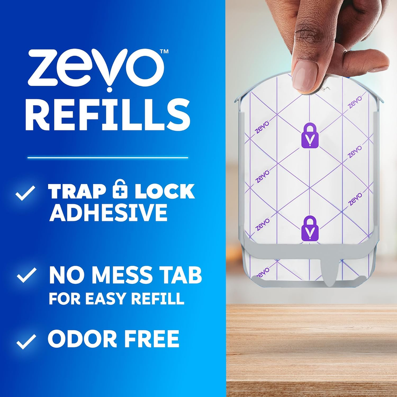 Flying Insect Trap 4 Pack Official Refill Cartridges w/ Trap+Lock Technology1