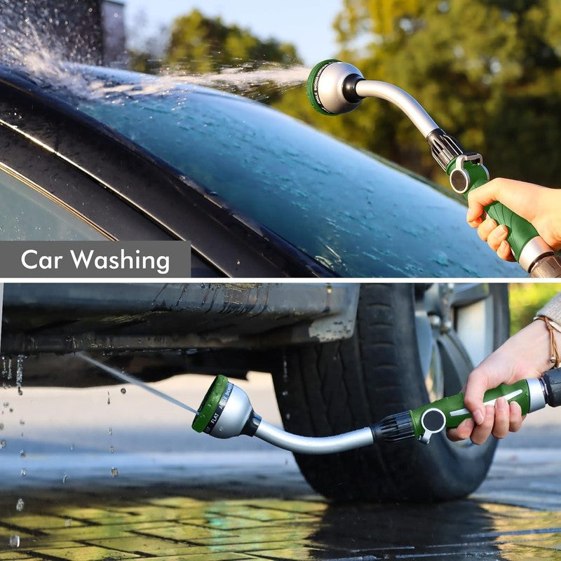 Heavy Duty Metal Watering Wand with 10 Spray Patterns, 15-Inch Nozzle4