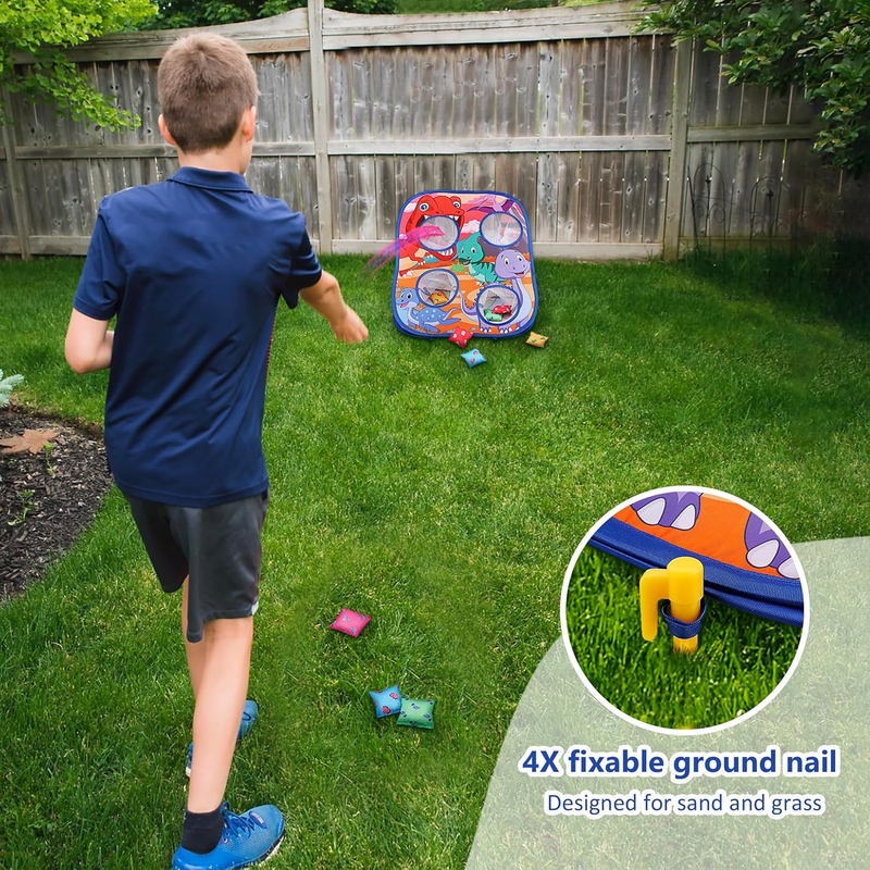 Kids Animal Bean Bag Toss Game Outdoor Party Family Fun Toy Ages 3 66