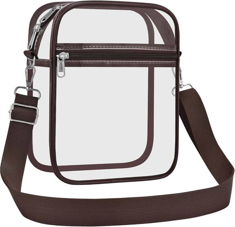 Clear Stadium Approved Crossbody Bag Transparent Messenger Purse6