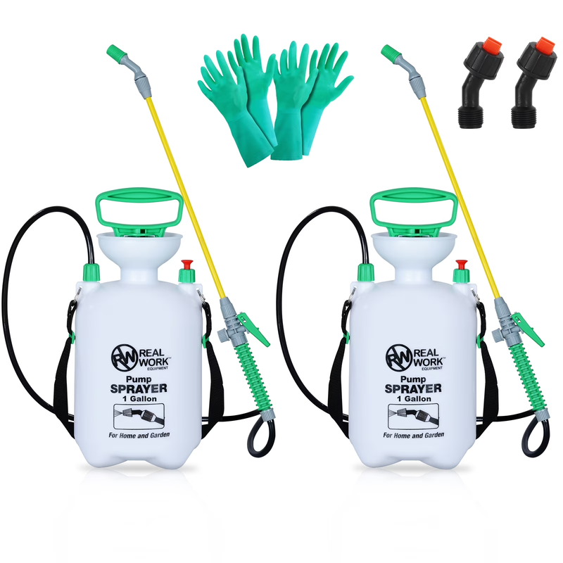 2PK  1 Gallon Handheld Tank Sprayer7