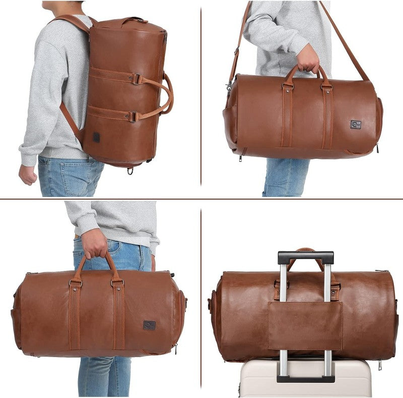 2in1 Garment Duffle Bag Hanging Suit Travel Carry On Business Men Women5