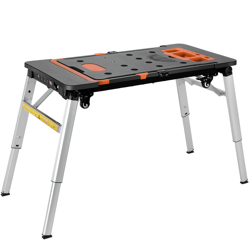 7-In-1 Multifunctional Folding Work Table, Portable Workbench for Garage, as Saw10