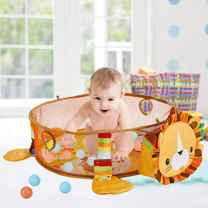 3 in 1 Baby Gym Play Mat Activity Ocean Ball Sensory Toys Gift 0 36M1