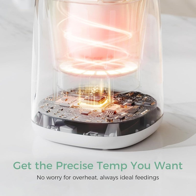 Baby Bottle Warmer, 6-In-1 Baby Milk Warmer with Smart Temperature Control, Brea4