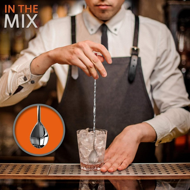 Mixology Bartender Cocktail Shaker Set - Includes 15 & 30 Oz Stainless Steel Sha3