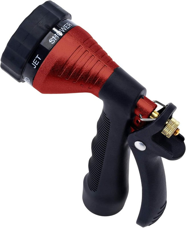 Adjustable Metal Garden Hose Nozzle for Plants, Cars, and Pets5