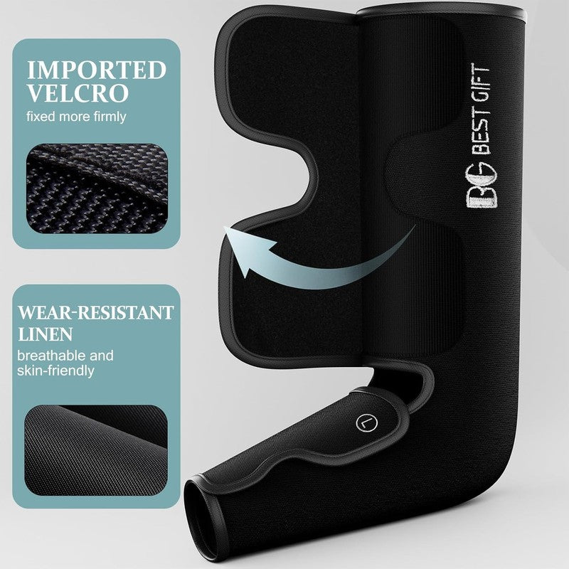 Air Compression Leg & Foot Massager with Heat for Pain, Swelling & Fatigue5