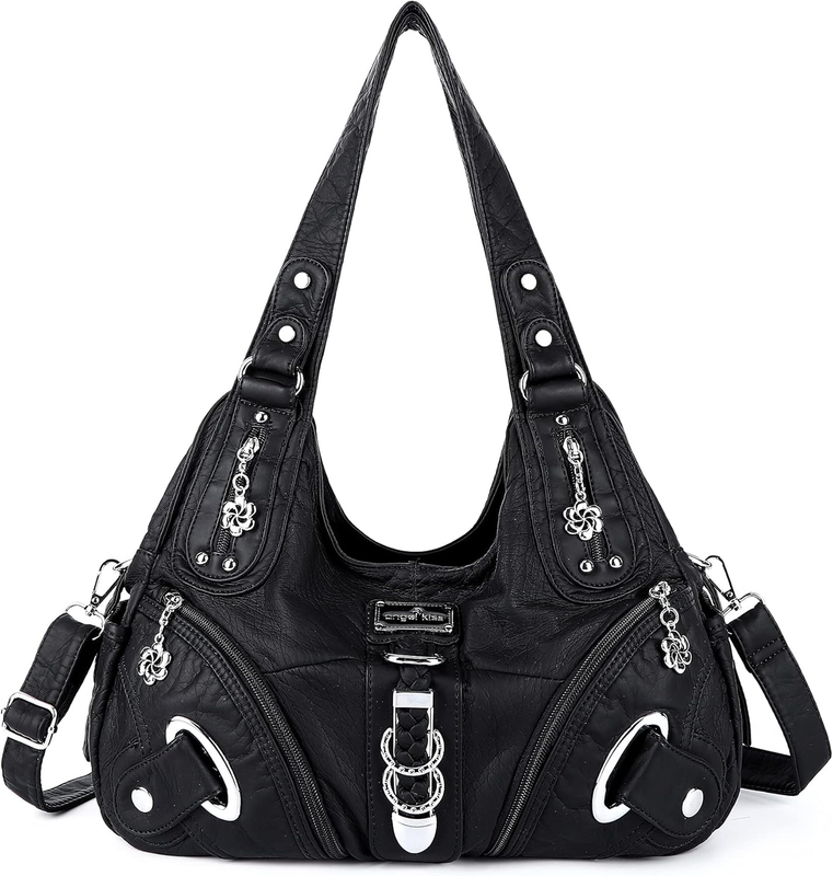 Angelkiss Women’s Large Hobo Satchel Shoulder Handbag Purse9