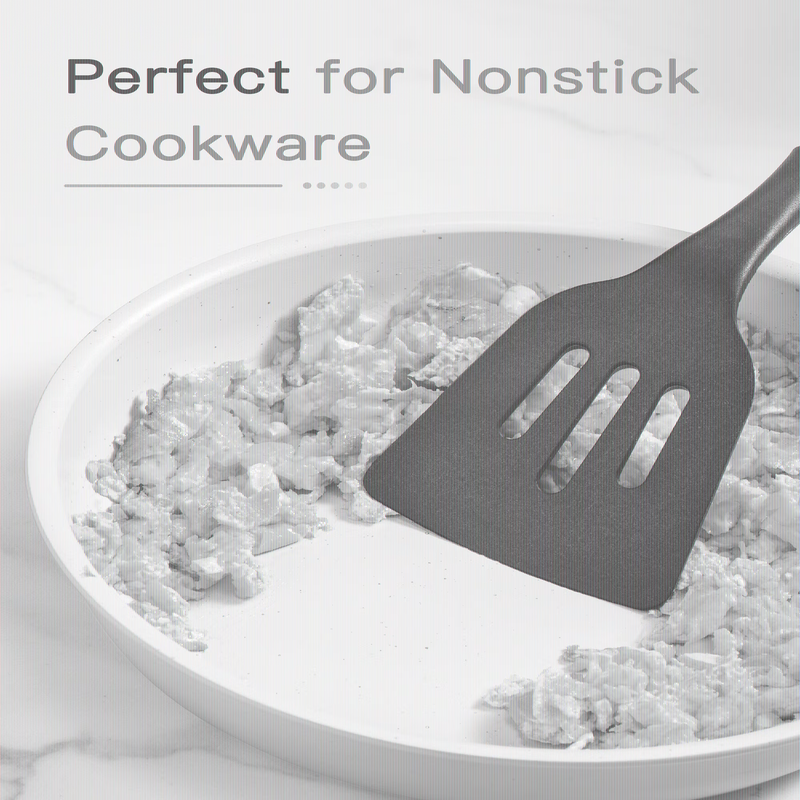38PCS Silicone Kitchen Utensil Set Wooden Handle Heat Resistant Black3