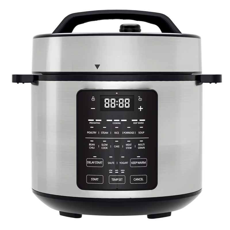 6 Quart 7 In 1 Electric Pressure Cooker with Multi Function Features and Stainle10