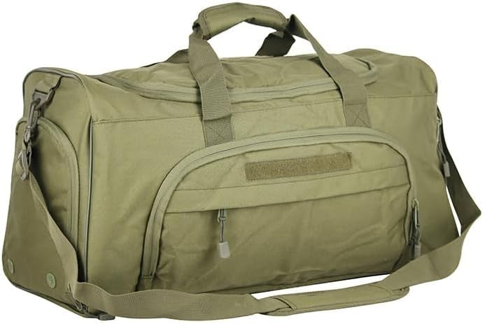Gym Duffel Bag for Men Sports Duffel Bag with Shoe Compartment (Green Model B)1