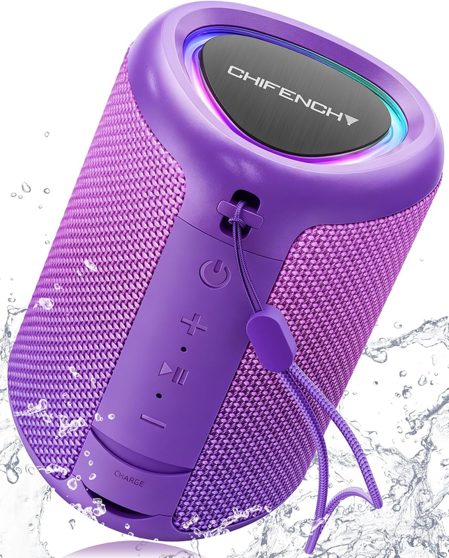 Portable Bluetooth Speaker IPX5 Waterproof BT 5.3 TWS Beach Camping10
