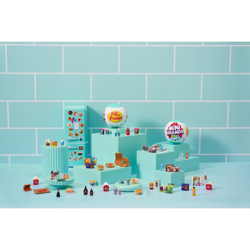 Fill the Fridge Playset Collectible Unbox Surprise Toy by ZURU Ages 5+7
