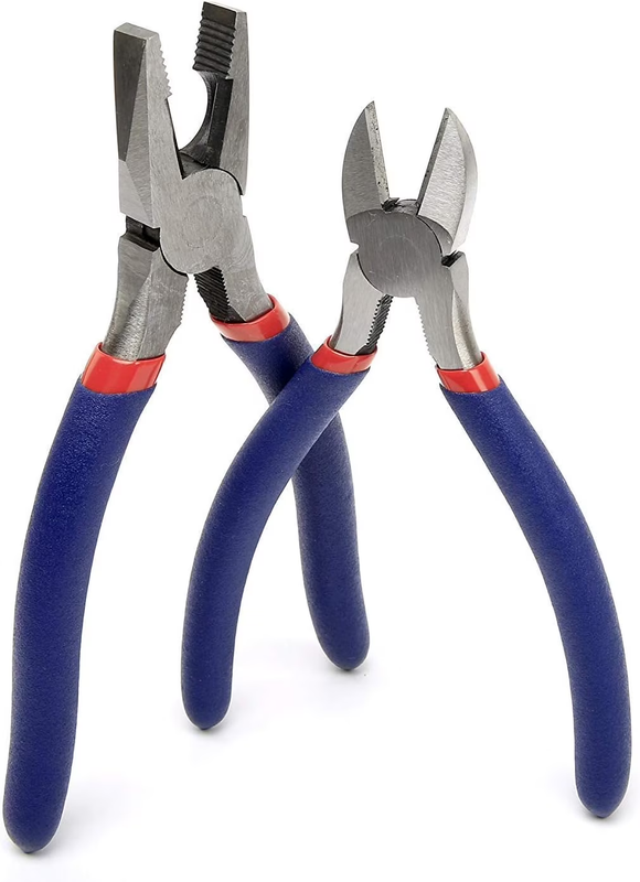 7Pc Pliers Set Groove Joint Long Nose Slip Joint Linesman Diagonal DIY Tool Kit5