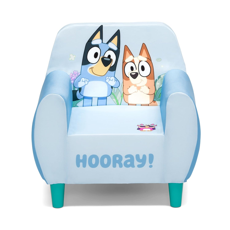 Bluey Foam Chair, Blue5