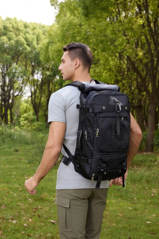 50L Travel Backpack Waterproof Extra Large Laptop Hiking Business Black8
