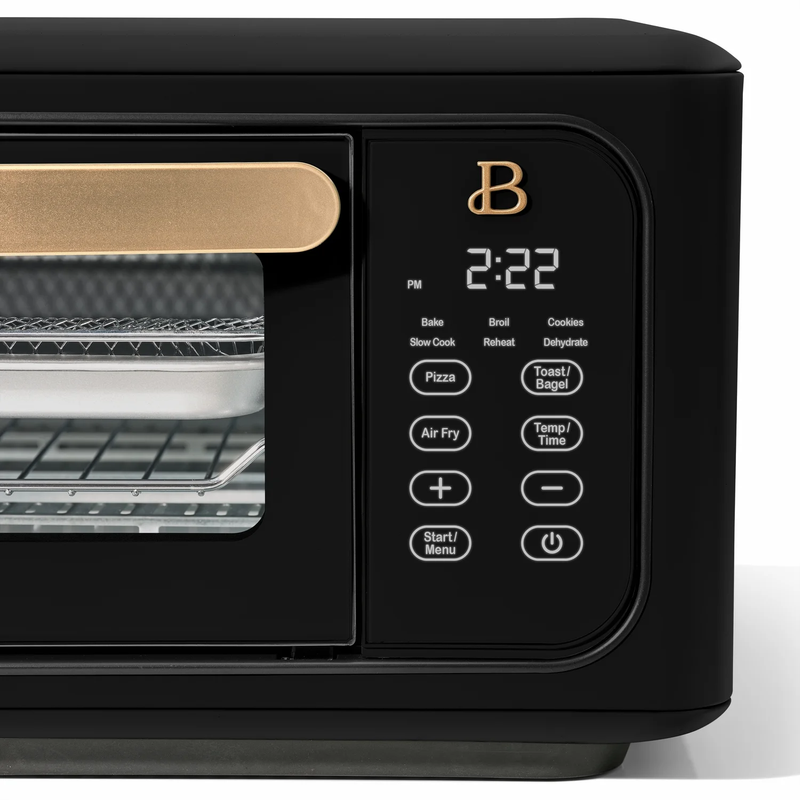 Infrared Air Fry Toaster Oven, 9-Slice, 1800 W, Black Sesame by Drew Barrymore10