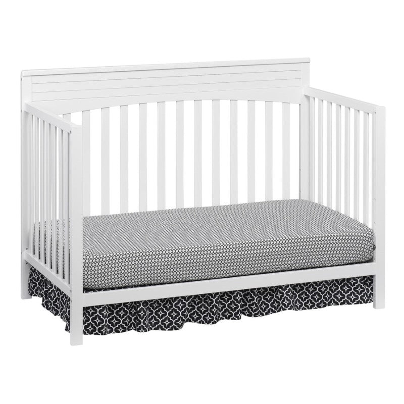 Harper 4-in-1 Convertible Crib Snow White GREENGUARD Gold Wooden2