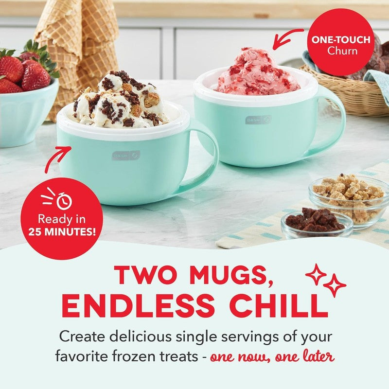My Mug Ice Cream Maker - Makes Single Serving of Gelato, Frozen Yogurt, Sorbet &1