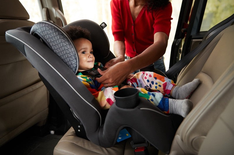 Easy Elite Slim All-In-One Convertible Car Seat, Grey Glyphs, Infant & Toddler8