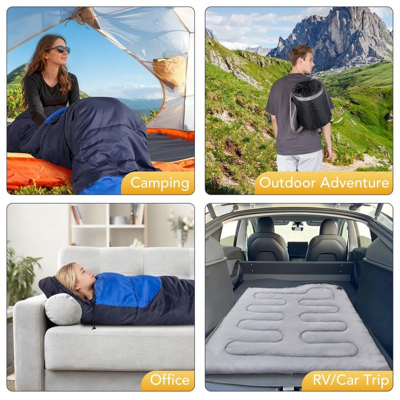 Waterproof & Windproof Sleeping Bag – Lightweight All-Season Bag for Camping9