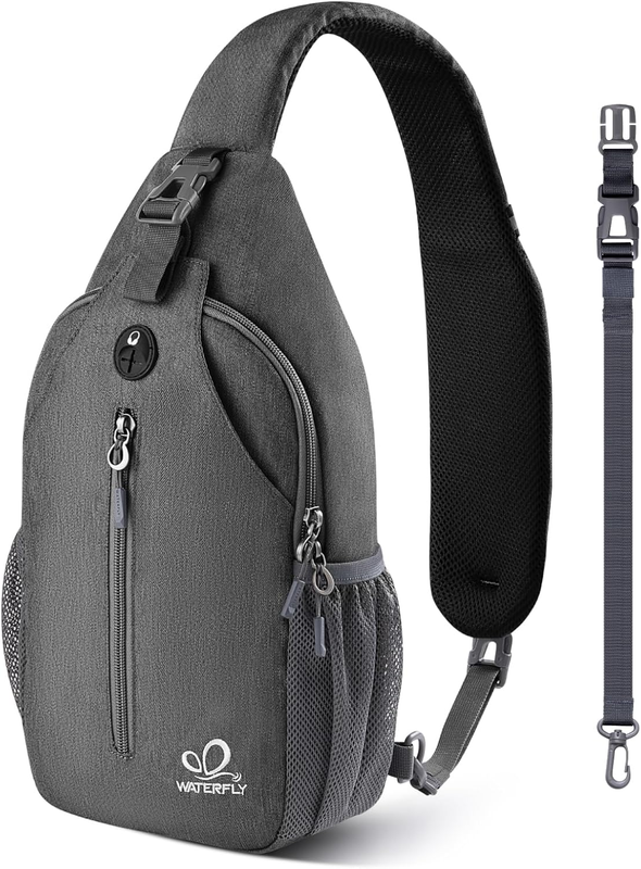 Small Hiking Sling Bag Crossbody Chest Backpack Daypack Men Women0