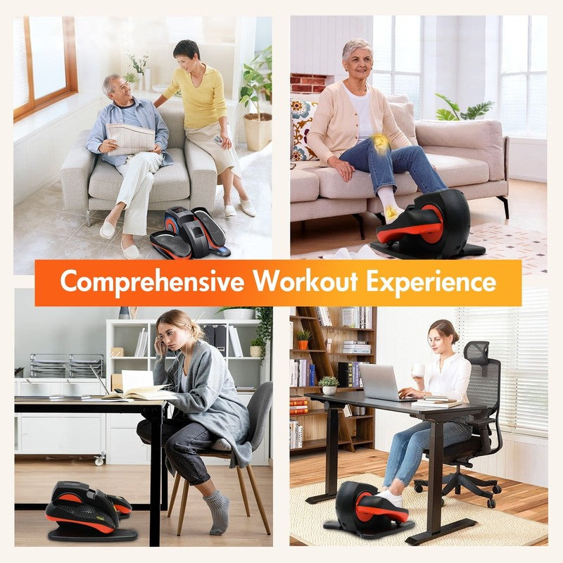 Under Desk Elliptical for Seniors - Remote Control, 12 Speed Exerciser9