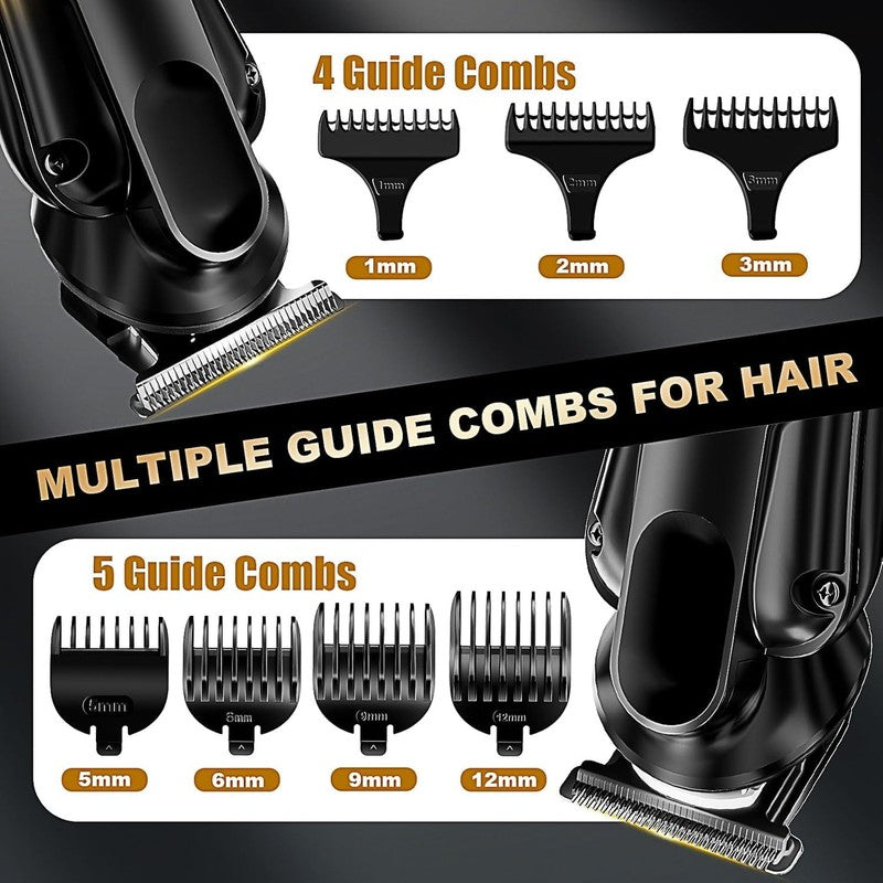Beard Trimmer for Men, IPX6 Waterproof Electric Shaver Razor&Cordless Hair Clipp5