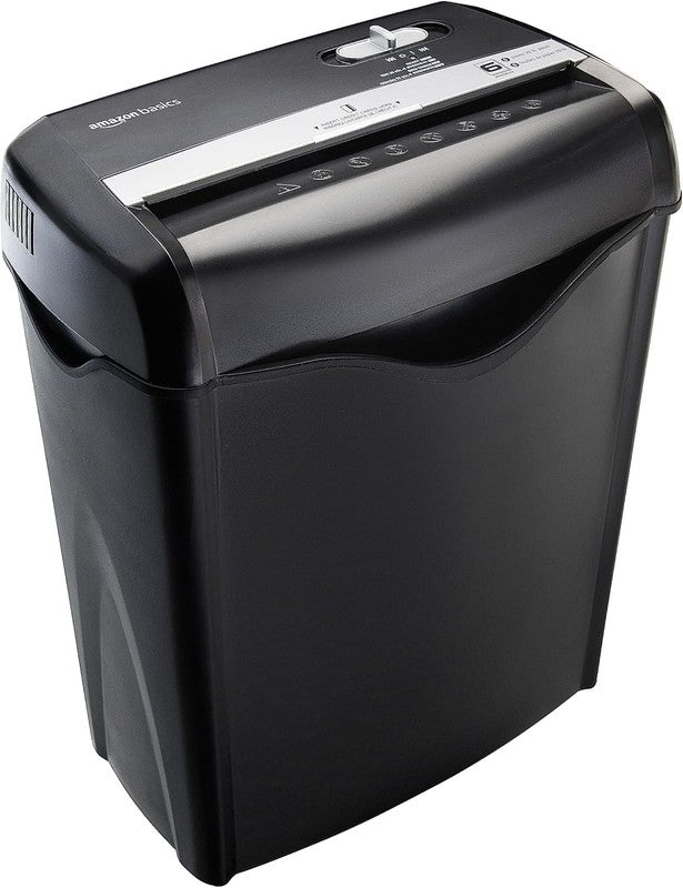 6 Sheet Cross Cut Paper and Credit Card Home Office Shredder with 3.8 Gallon Bin6