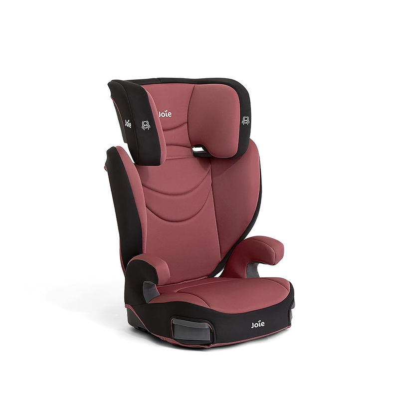 Basil 2 in 1 Highback & Backless Booster Car Seat for Kids 4–12 Years, Crimson0