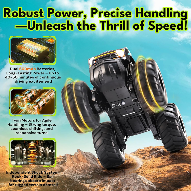 1:16 Waterproof Monster Truck Toys RC Cars Amphibious Remote Control Car Trucks4