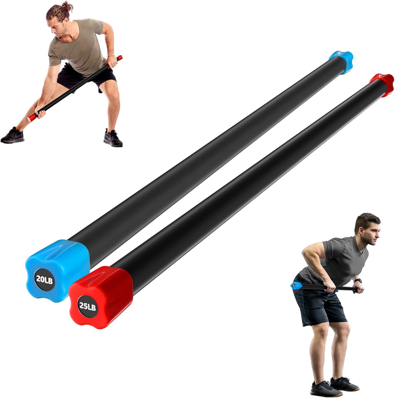 Total Body Weighted Workout Bar Exercise Bar Multiple Sizes 20 and 25 lbs8