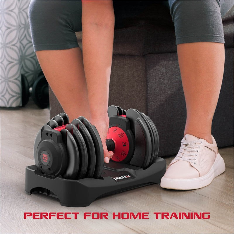 Adjustable Dumbbells, 25Lb Smartbell Dumbbell Set with 9 In 1 Quick Select Weigh5