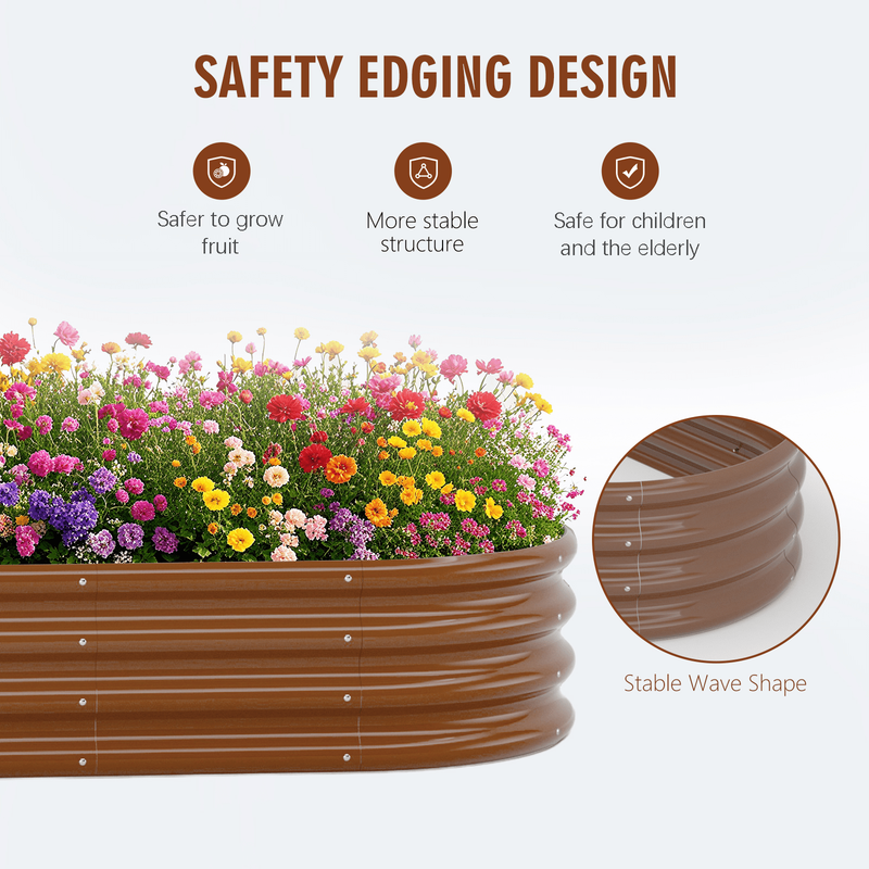 Galvanized Raised Garden Bed Kit, Galvanized Planter Raised Garden Boxes Outdoor3