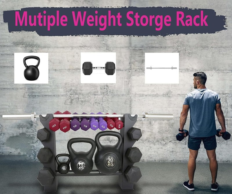 Dumbbell Rack Weight Storage Organizer Free Weight Holder Home Gym Rack3